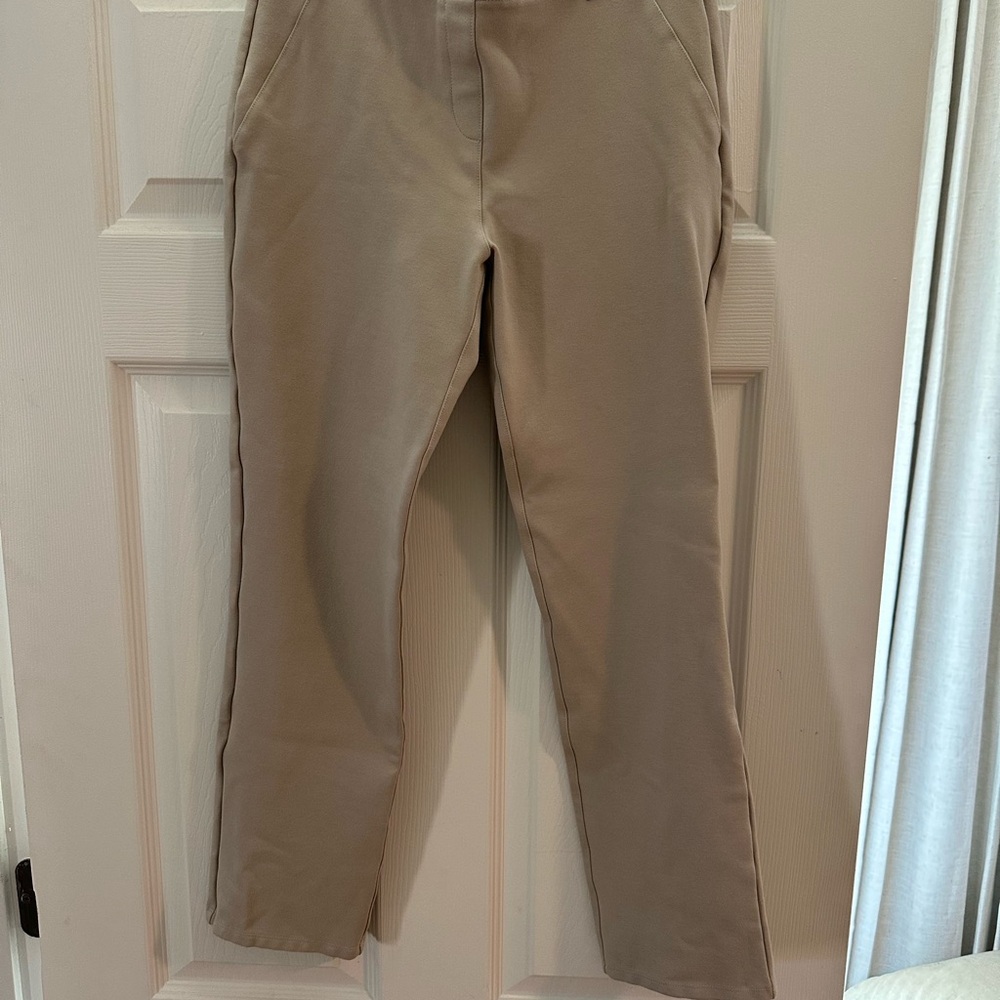 Quince Slim Straight Khaki Pants - Beige